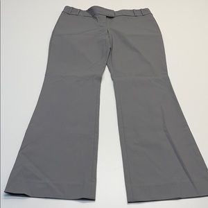THE LIMITED Womens 10 Drew Fit Gray Boot Leg Pants